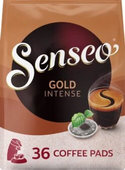 Senseo Gold Intense Koffiepads - 7/9 Intensiteit - 4 X 36 Pads -Monin Verkoopwinkel 886x1200