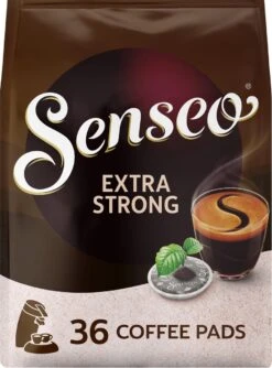 Senseo Extra Strong Koffiepads - 8/9 Intensiteit - 10 X 36 Pads -Monin Verkoopwinkel 887x1200 1