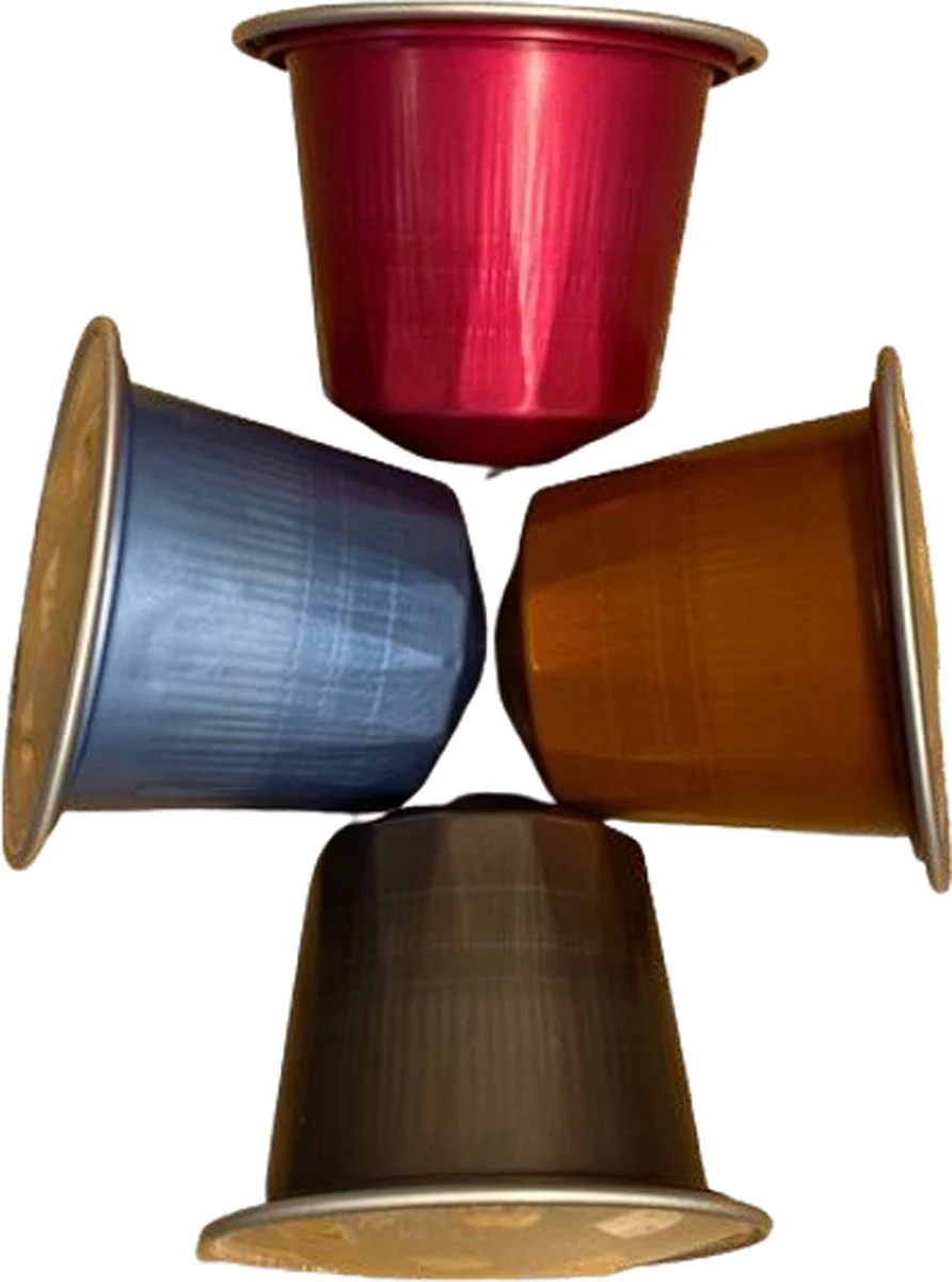 100 Capsules Epic Coffee - Lungo - Nespresso® Compatible Aluminium Capsules - RFA Keurmerk - Doos 100 Stuks 4 100 Capsules Epic Coffee - Lungo - Nespresso® Compatible Aluminium Capsules - RFA Keurmerk - Doos 100 Stuks - Afbeelding 4