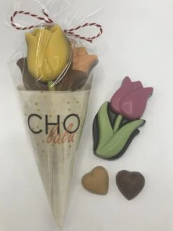 Cho-lala Puntzakje Chocolade Tulpen | Uitdeelcadeaus | Chocolade Cadeau | Give Away 60 Gram Chocolade Tulpen | Hollandse Tulpen 5 Cho-lala Puntzakje Chocolade Tulpen | Uitdeelcadeaus | Chocolade Cadeau | Give Away 60 Gram Chocolade Tulpen | Hollandse Tulpen -Monin Verkoopwinkel 899x1200 2