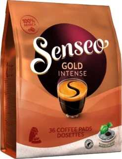 Senseo Gold Intense Koffiepads - 7/9 Intensiteit - 4 X 36 Pads -Monin Verkoopwinkel 920x1200