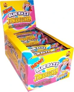 Jawbreaker Blue Razz Snoep - 40 X 5 Pack