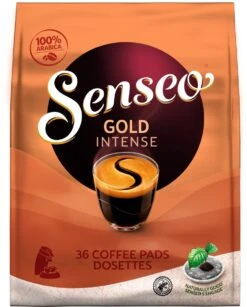 Senseo Gold Intense Koffiepads - 7/9 Intensiteit - 4 X 36 Pads -Monin Verkoopwinkel 966x1200
