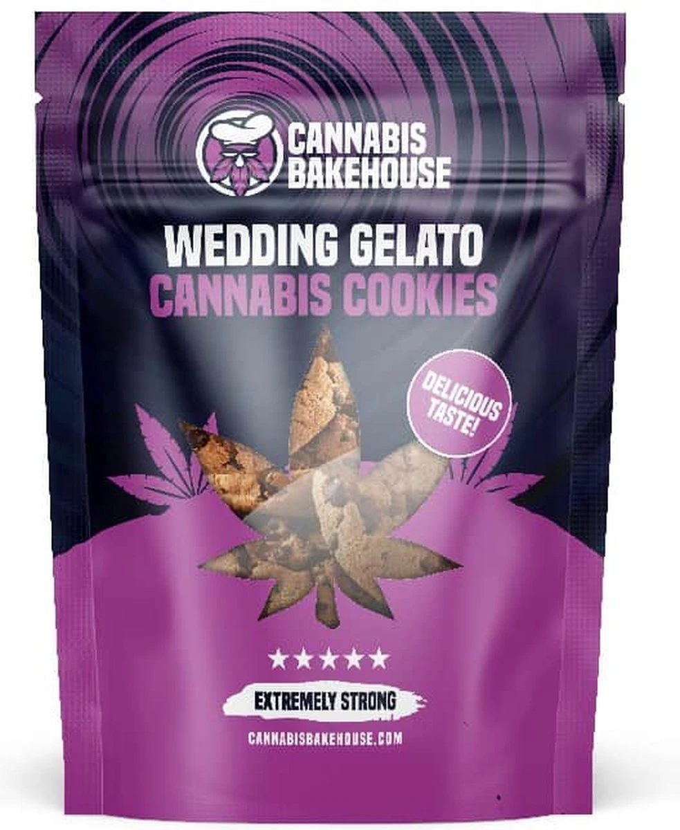 Cannabis Bakehouse - Wedding Gelato - Cookies - Extremely Strong - 0% THC 1 Cannabis Bakehouse - Wedding Gelato - Cookies - Extremely Strong - 0% THC
