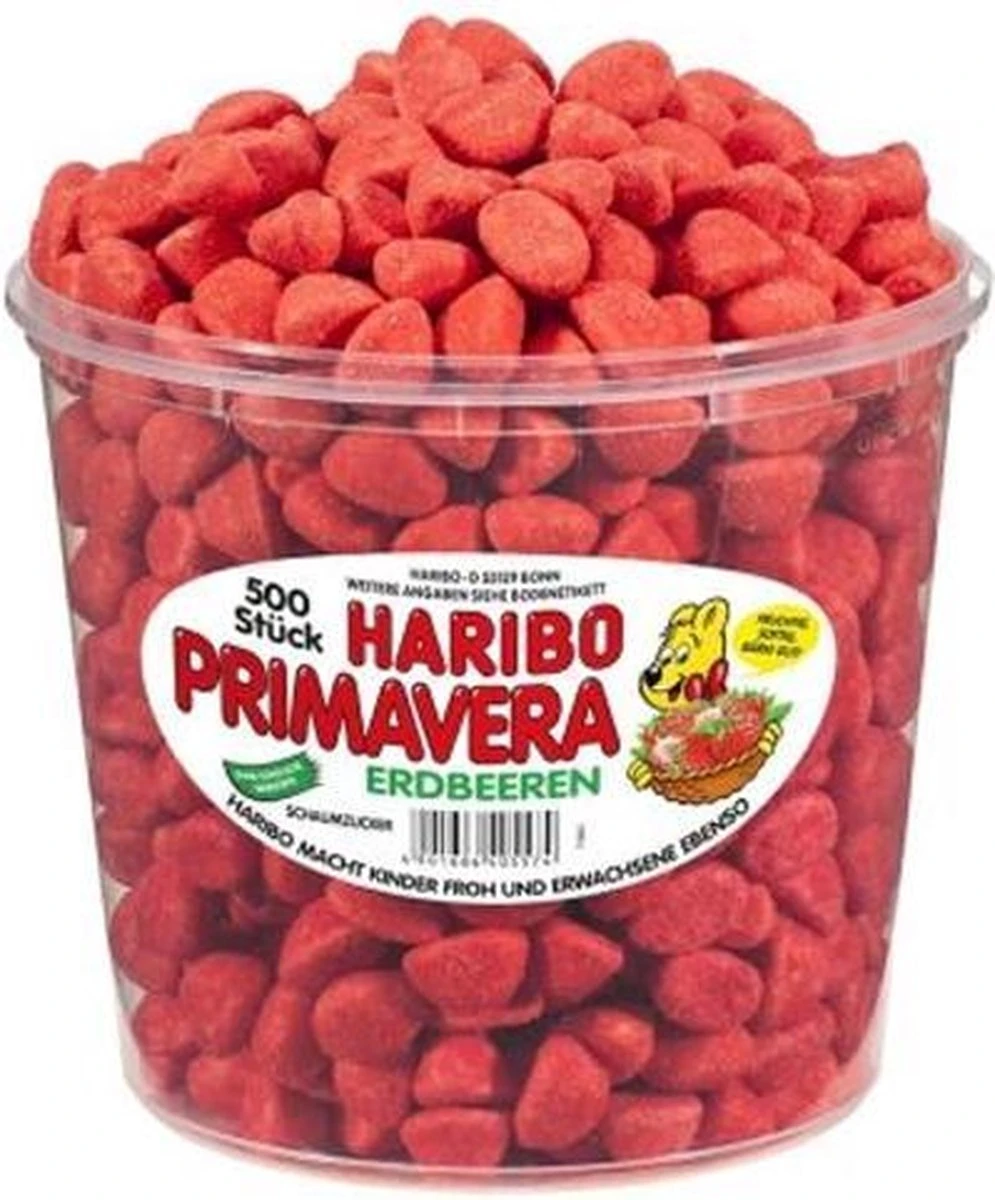 Haribo - Primavera Small - 500 Pieces 1 Haribo - Primavera Small - 500 Pieces